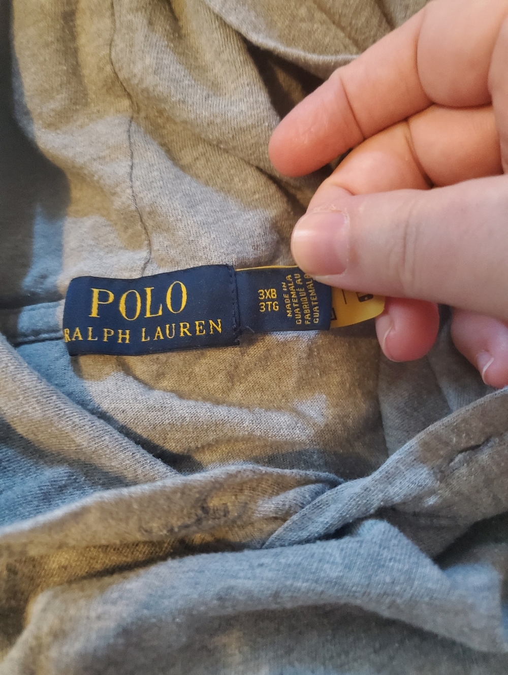Polo by Ralph Lauren Gray Bear Hoodie - Picture 7 of 7